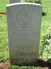 Dar Es Salaam War Cemetery - Burrowes, John